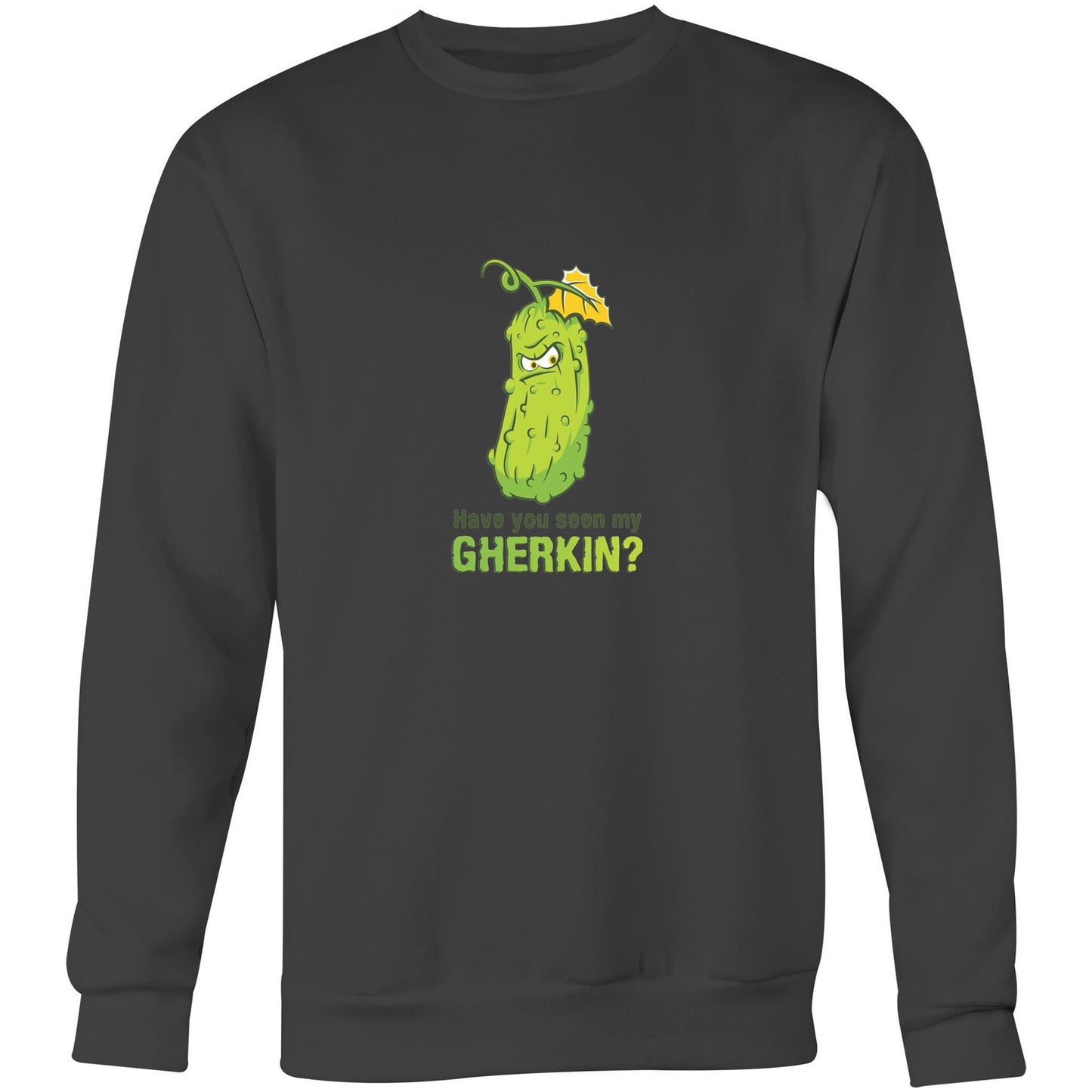 Have You Seen My Gherkin Mens Crew Sweatshirt