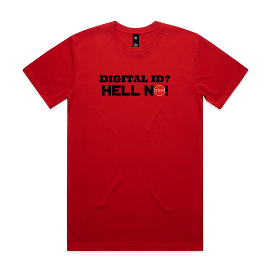Digital ID? Hell No Unisex T Shirt