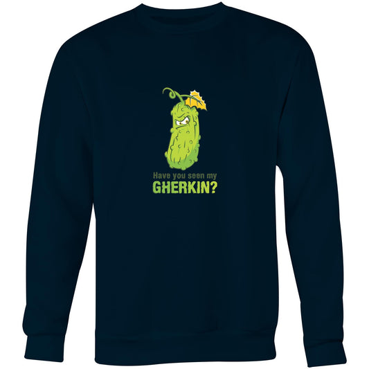 Have You Seen My Gherkin Mens Crew Sweatshirt