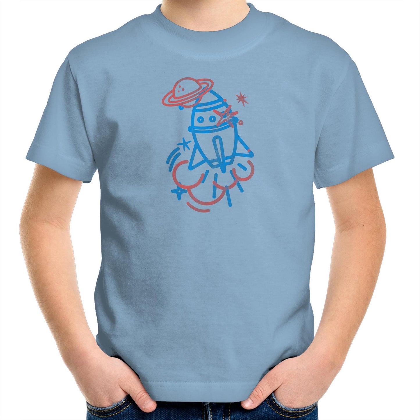 Rocket Ship Kids Tee