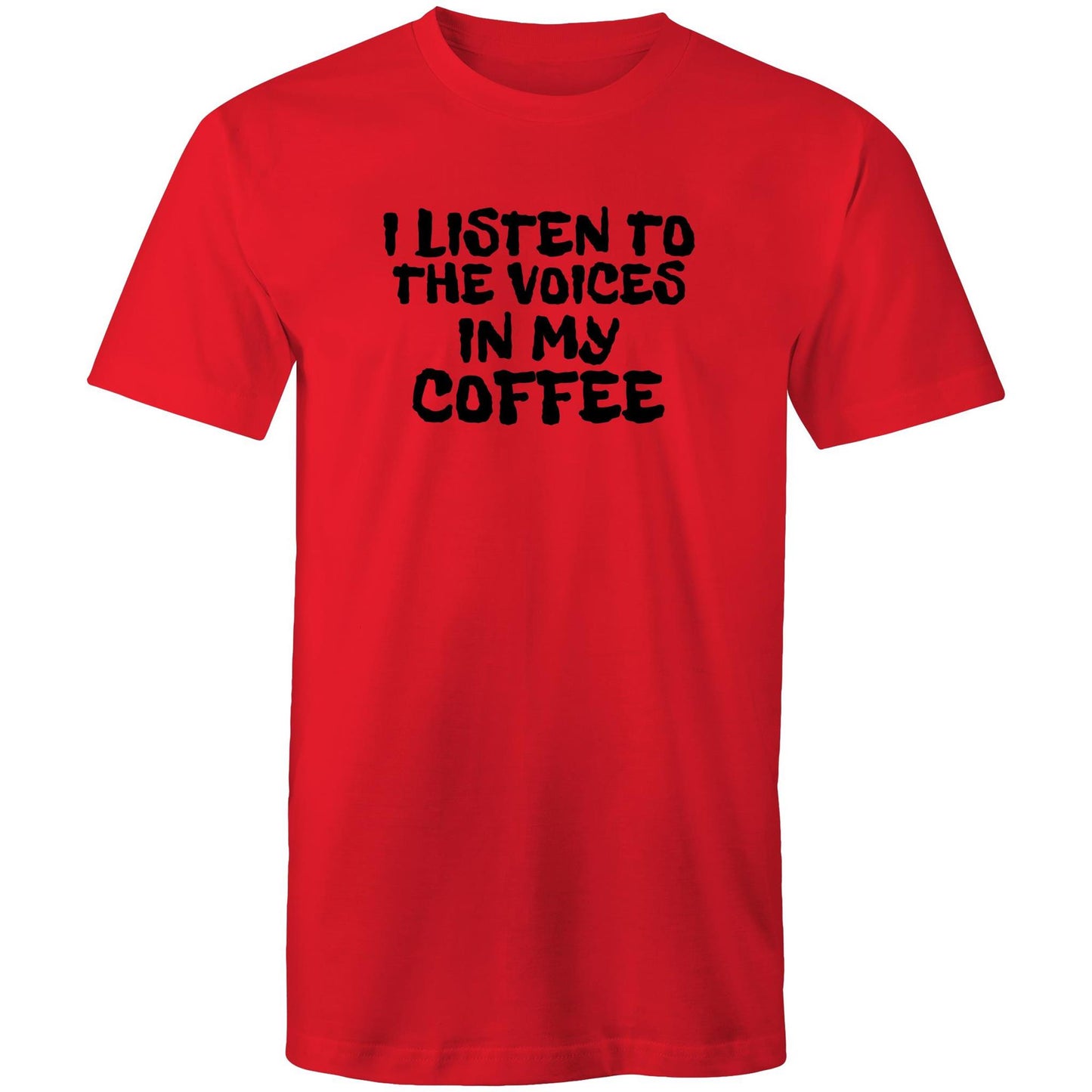 Voices In My Coffee Mens TShirt