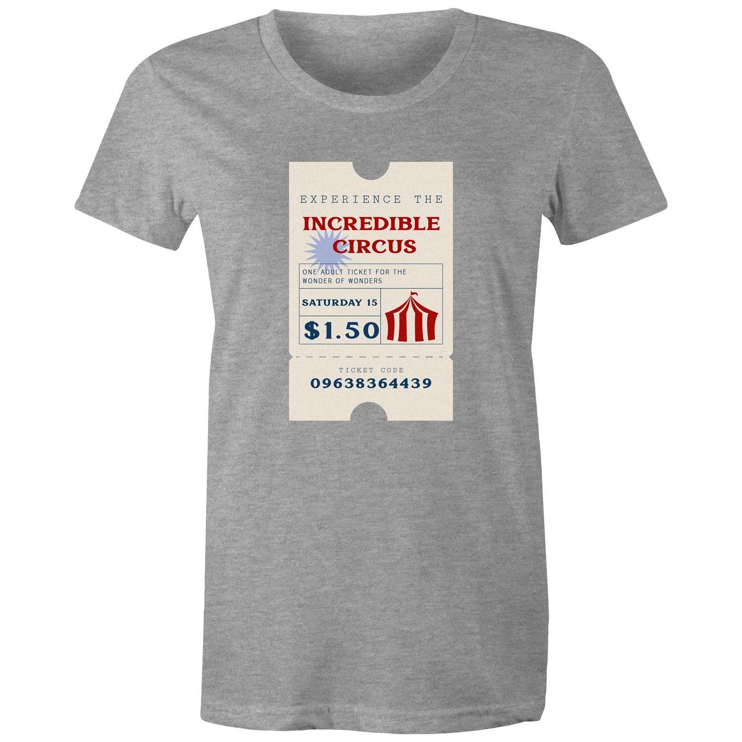 Old Skool Circus Tickets Womens TShirt