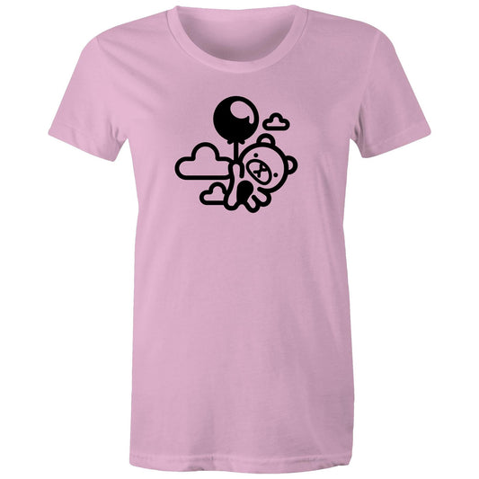 Floating Teddy Womens TShirt