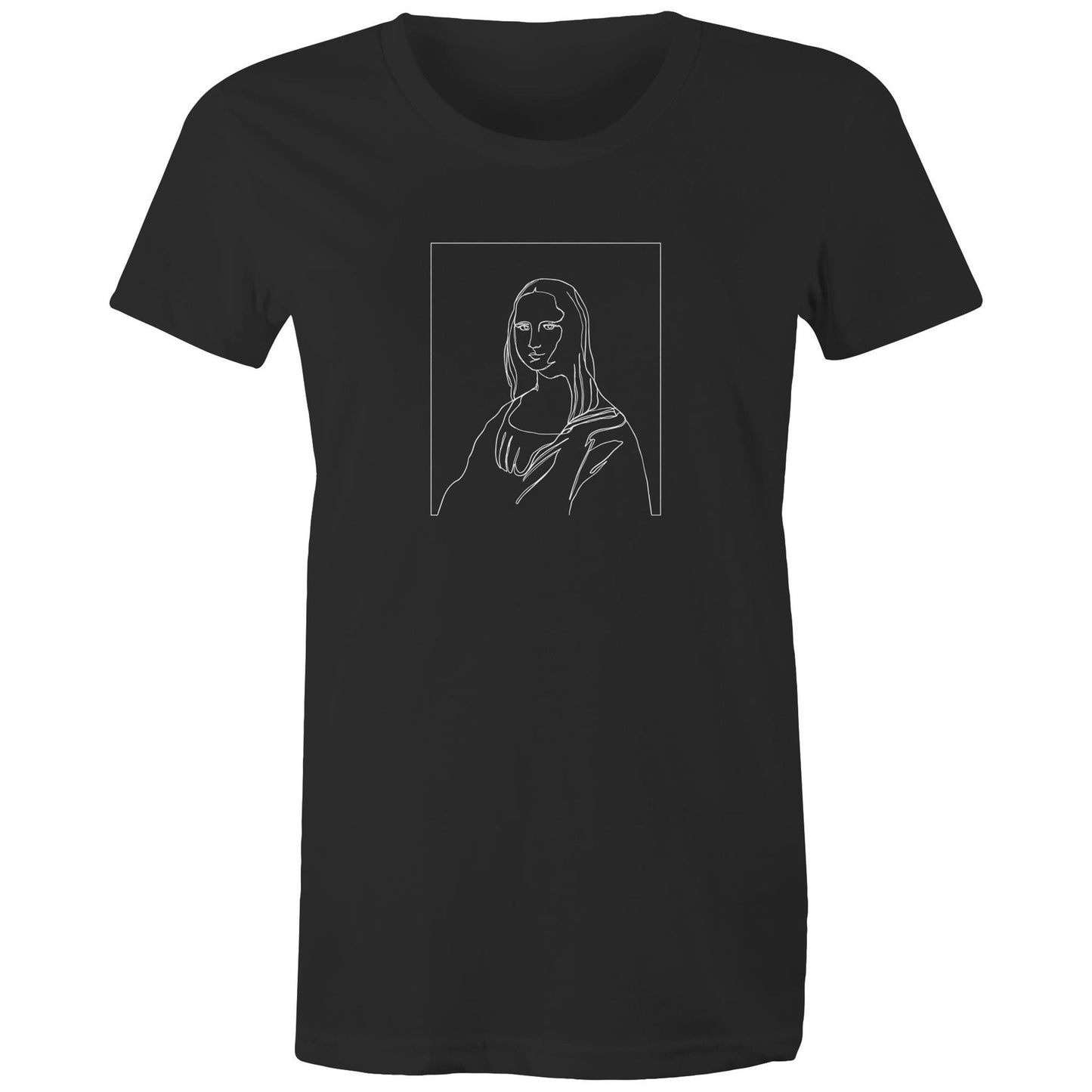 Mona Lisa Womens TShirt