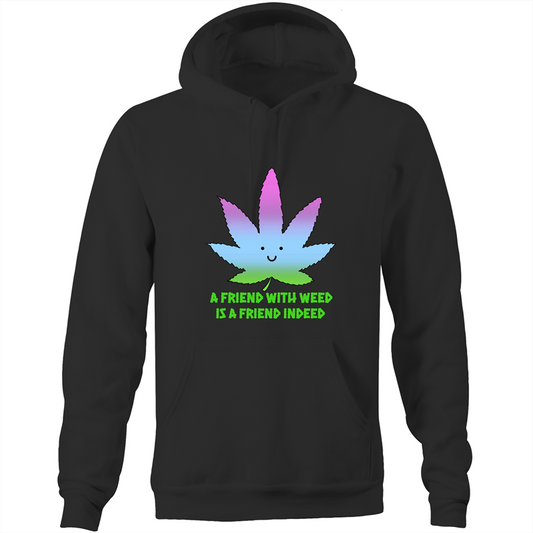 A Friend With Weed Mens Hoodie