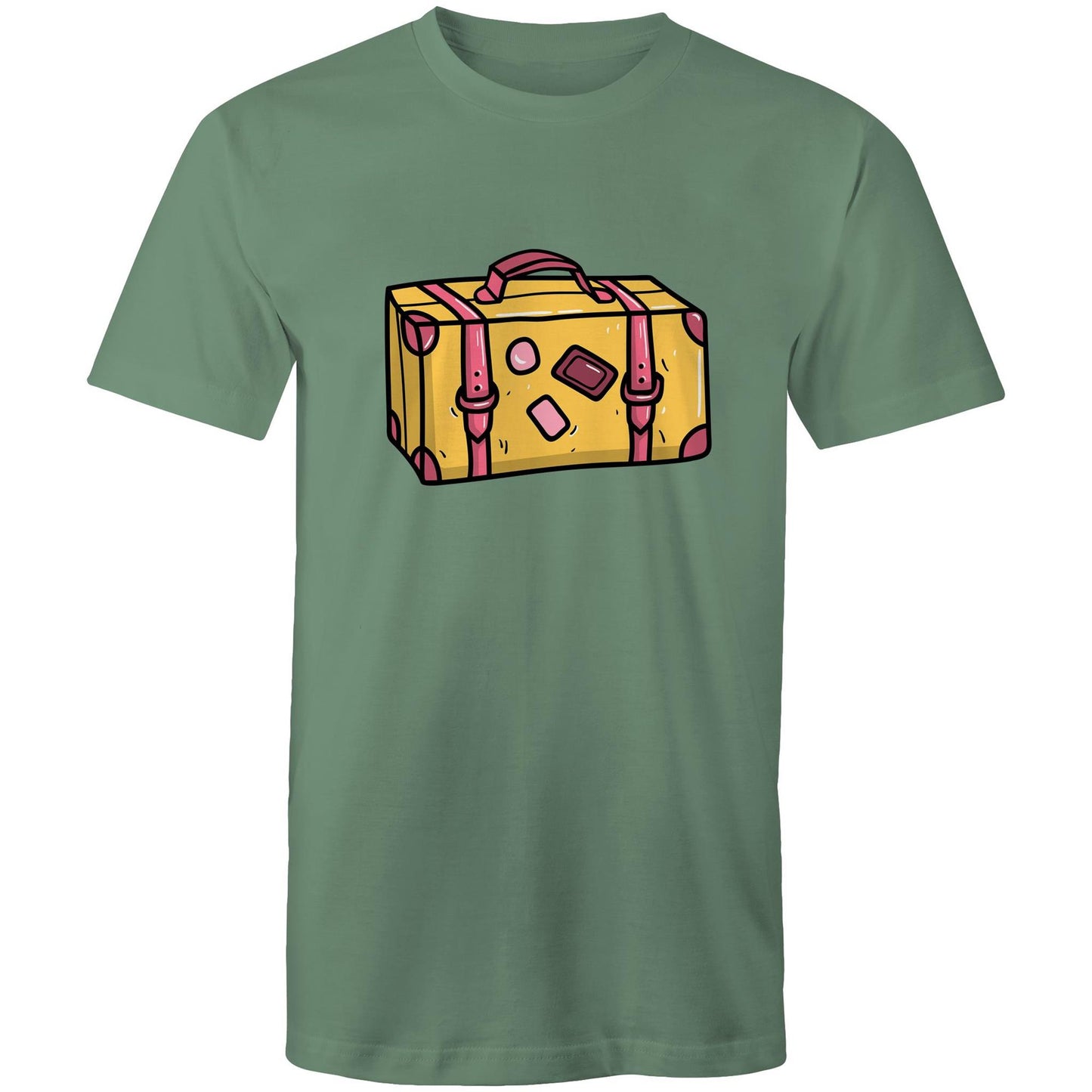 Retro Suitcase Mens TShirt