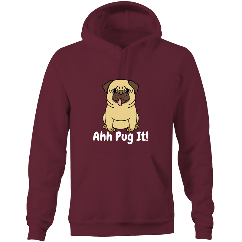 Ahh Pug It! Womens Hoodie