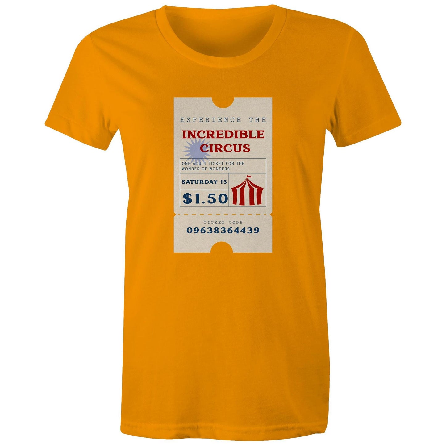 Old Skool Circus Tickets Womens TShirt