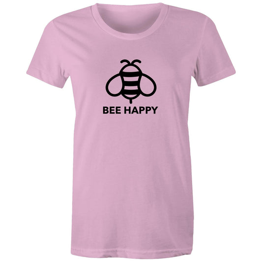 Bee Happy Womens TShirt