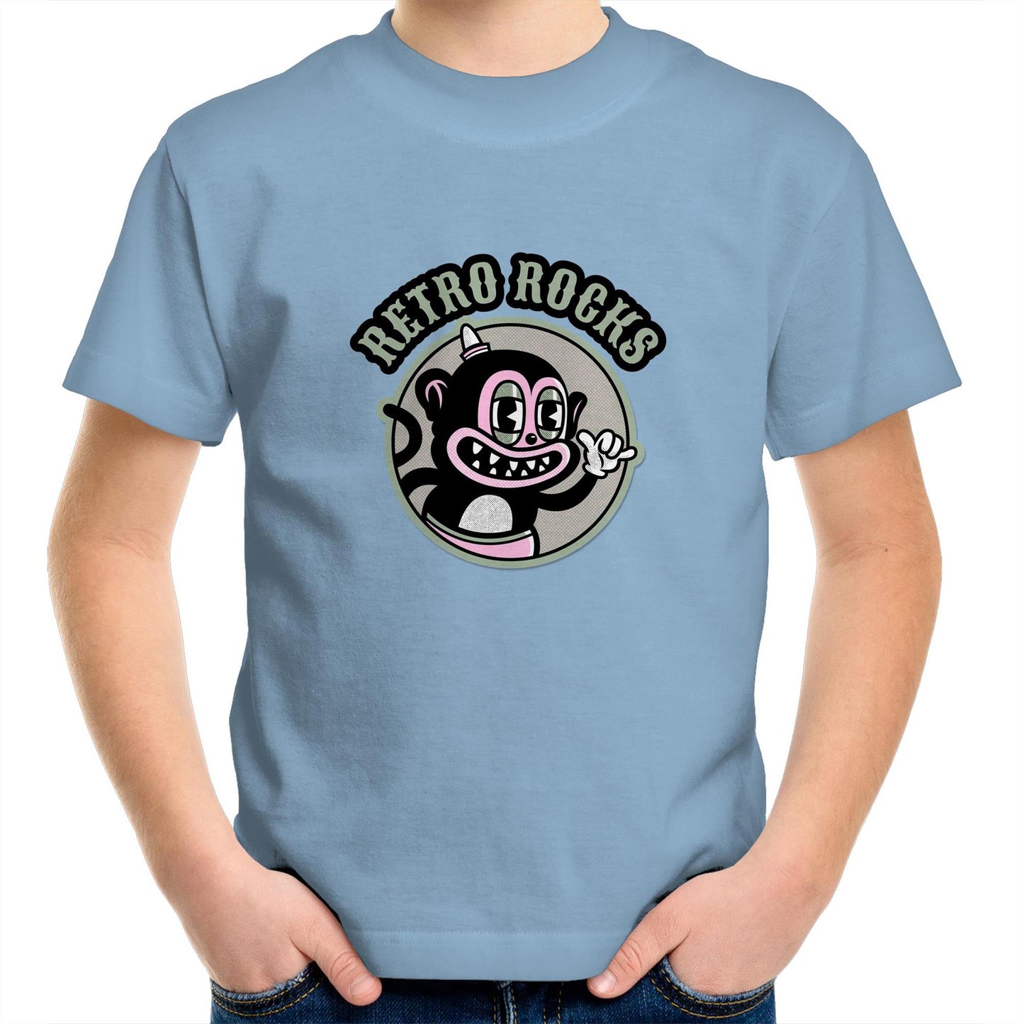 Retro Rocks Kids Tee