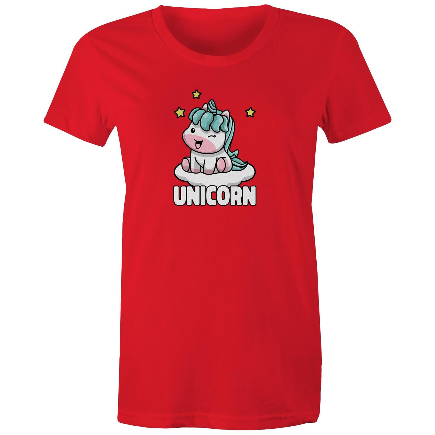 Cute Unicorn Womens TShirt