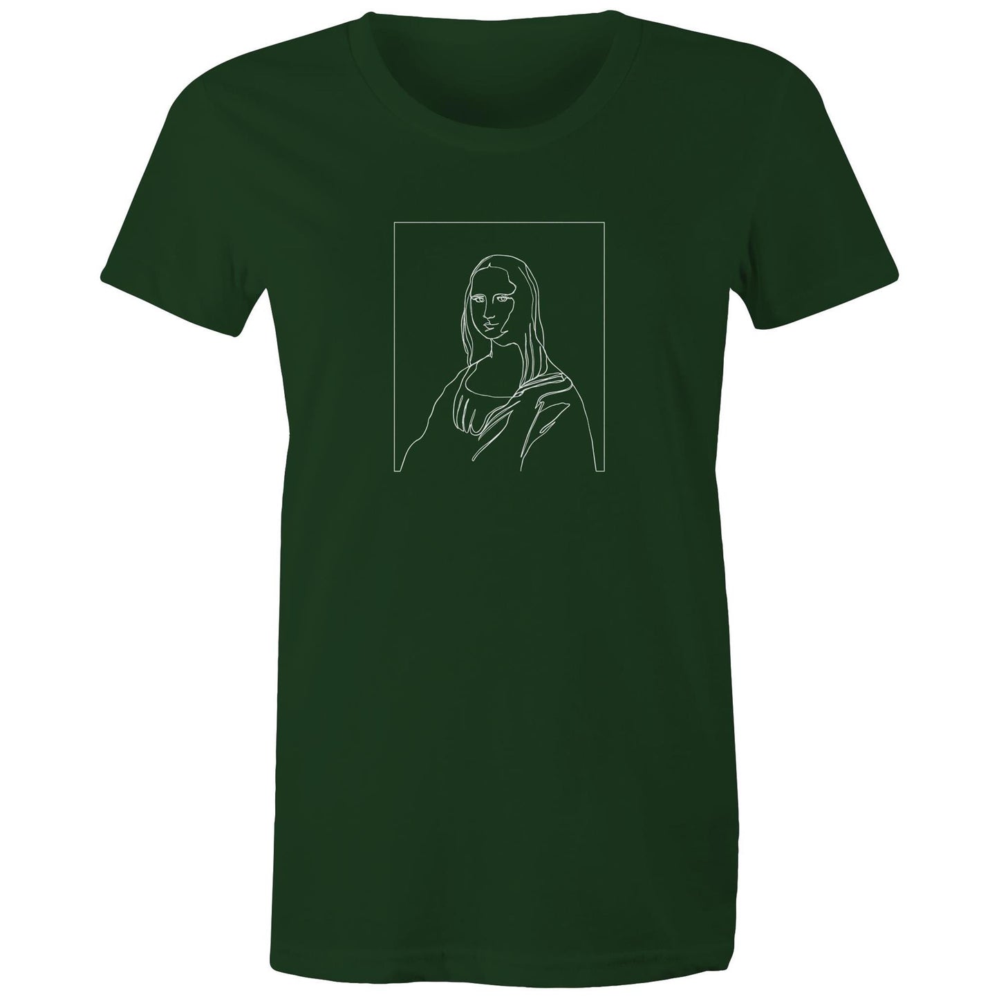 Mona Lisa Womens TShirt