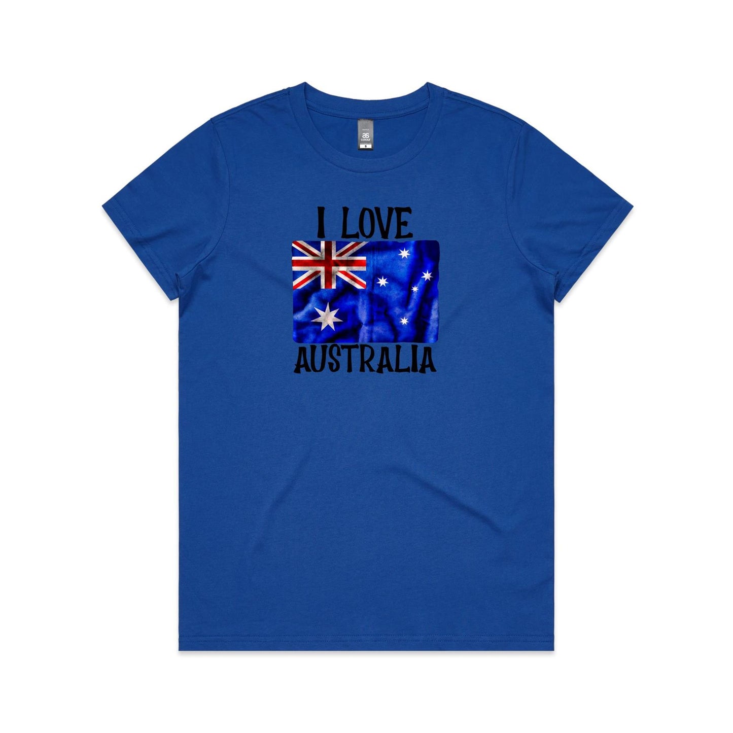 I Love Australia Womens T Shirt