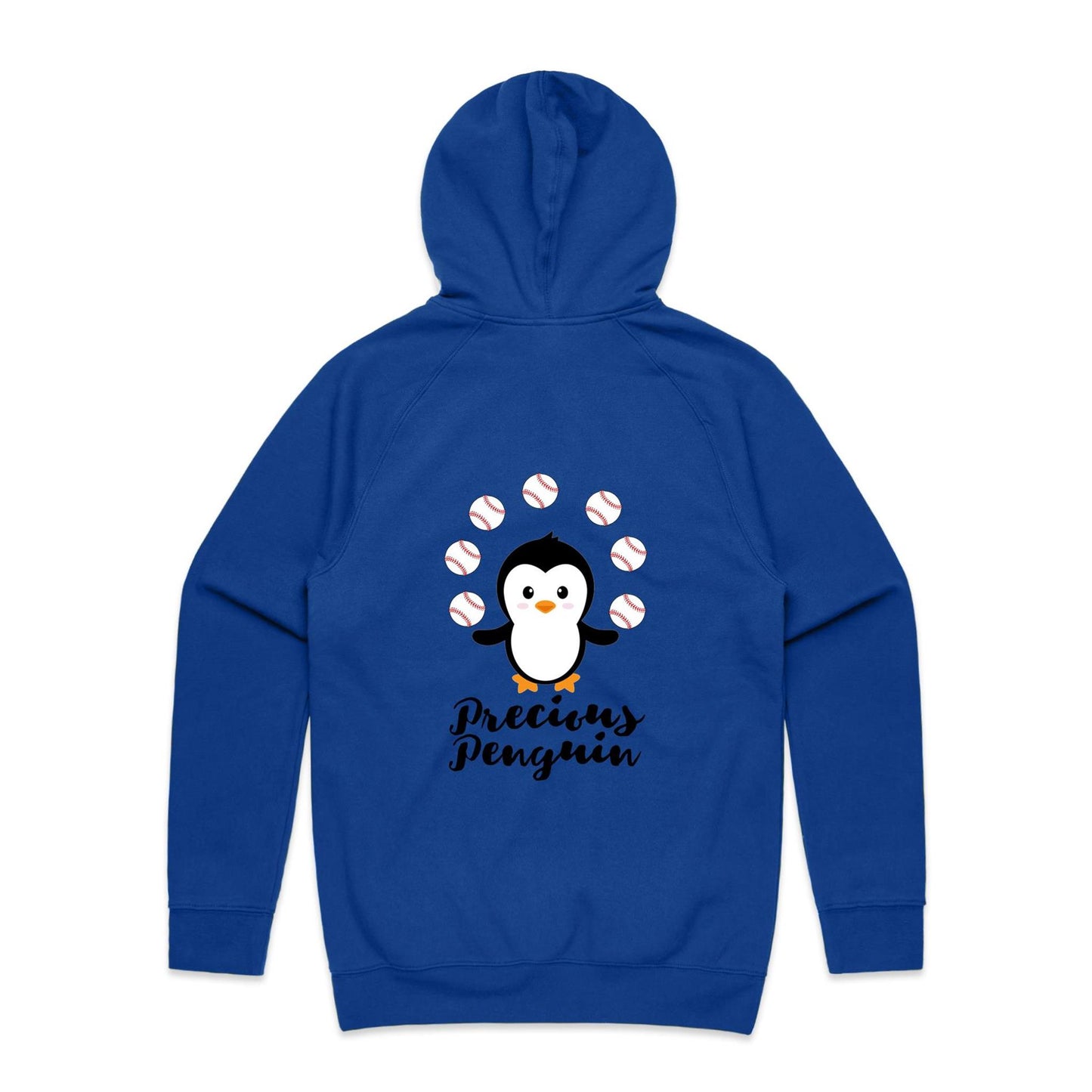 Precious Penguin Baseball Softball Hoody