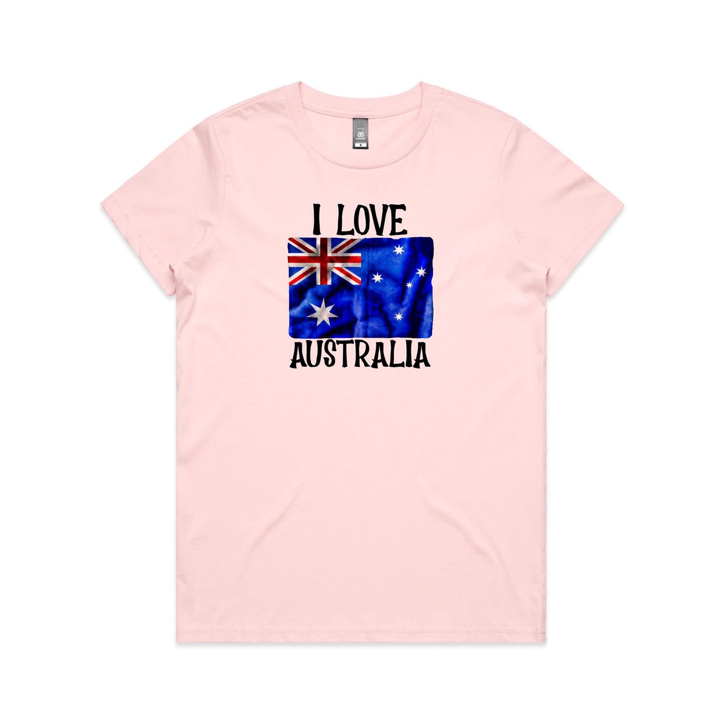 I Love Australia Womens T Shirt