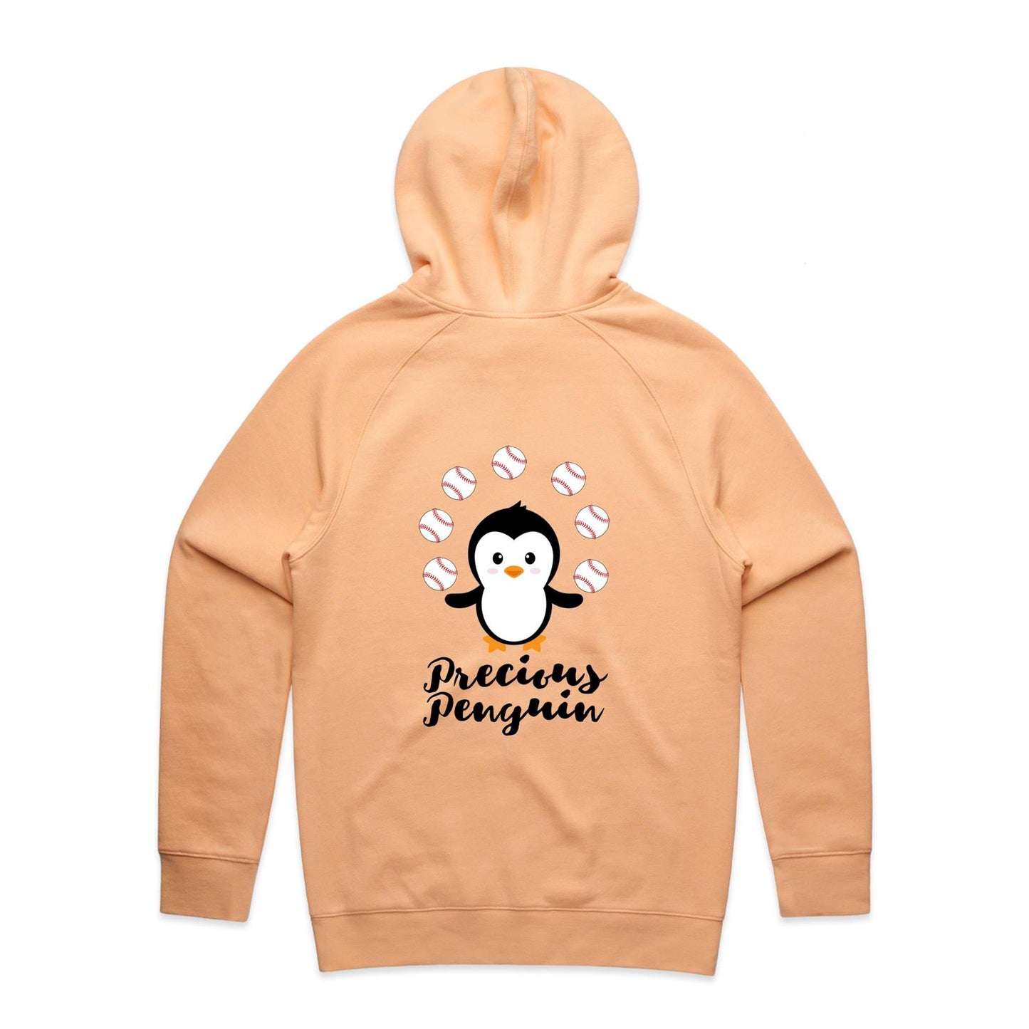 Precious Penguin Baseball Softball Hoody