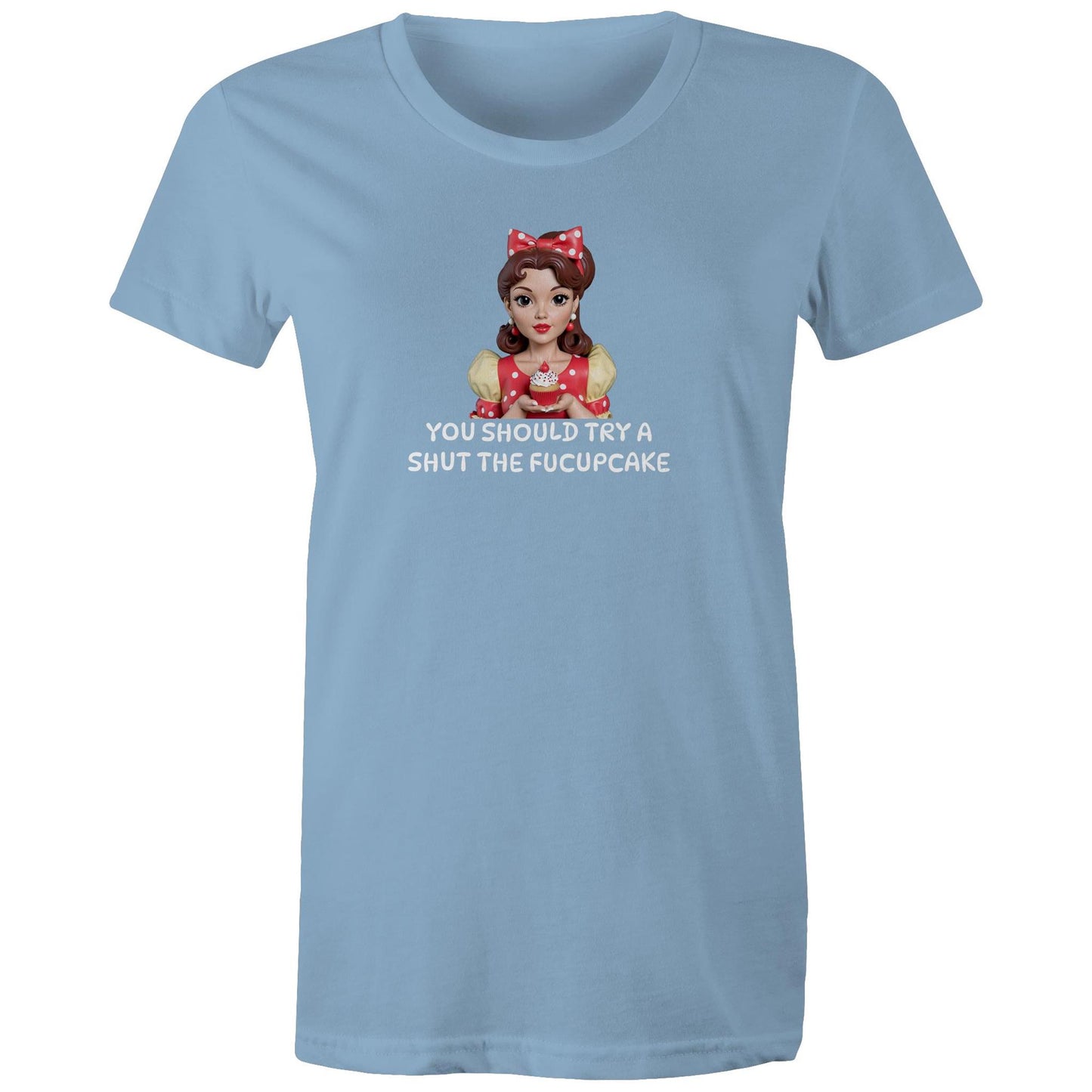 Shut The Fucupcake Women's Maple Tee