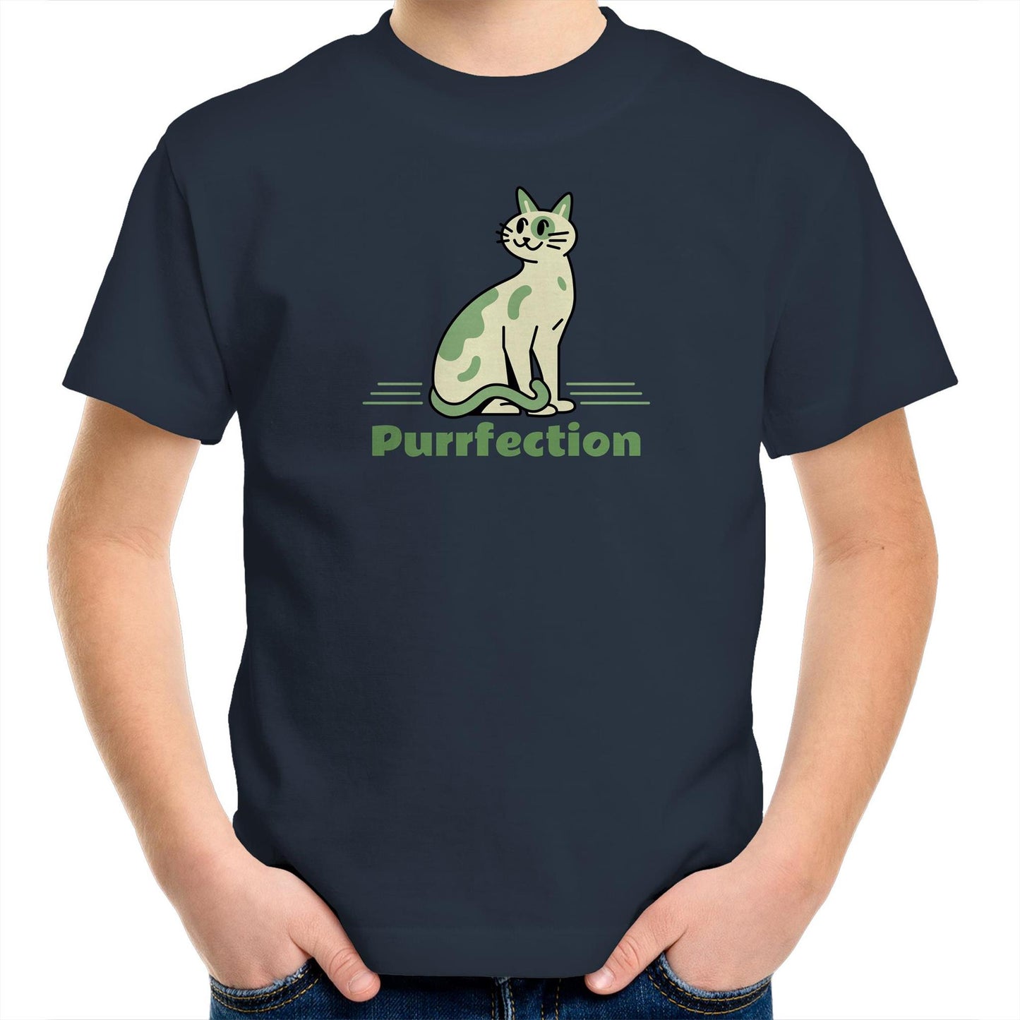Purrfection Kids Tee