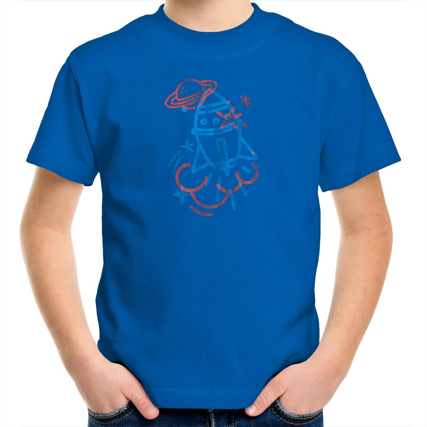 Rocket Ship Kids Tee