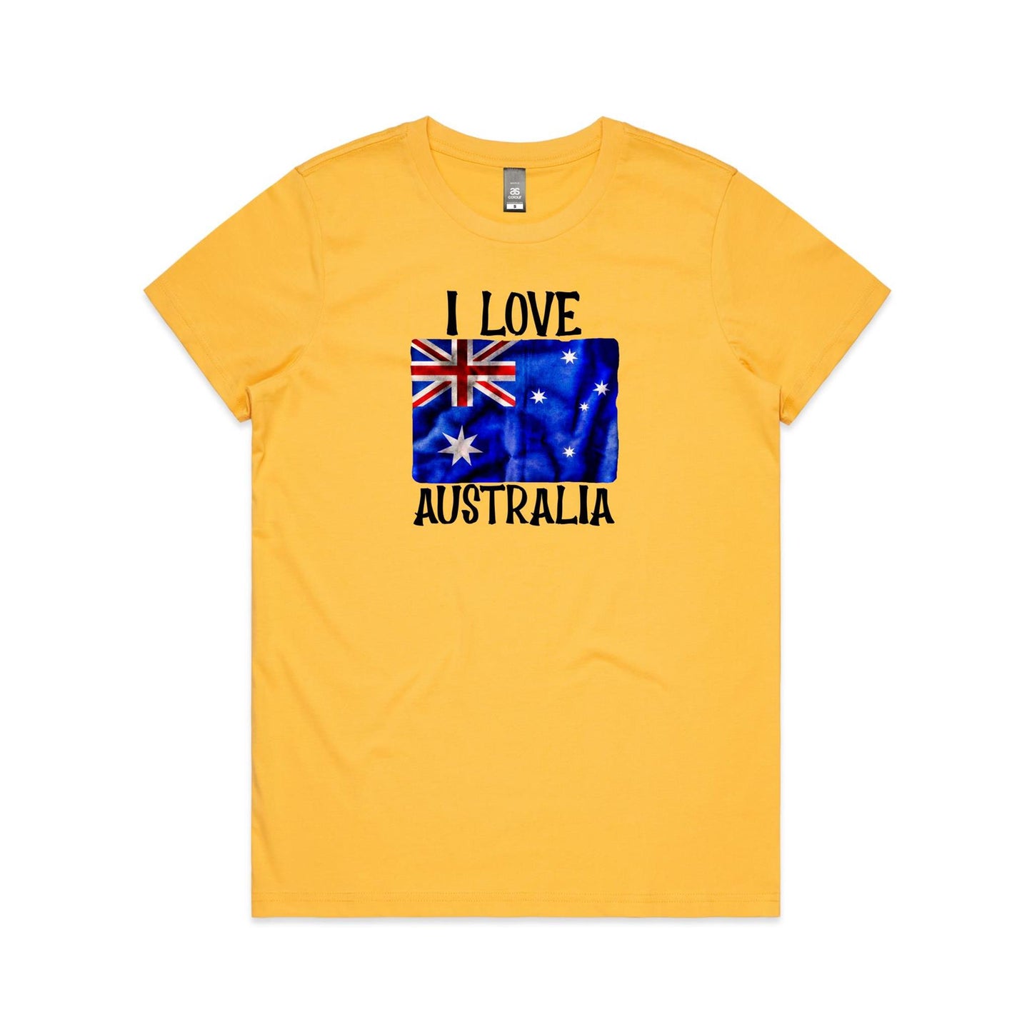 I Love Australia Womens T Shirt