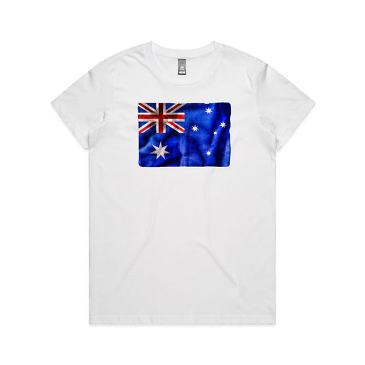 Australia Flag Womens T Shirt