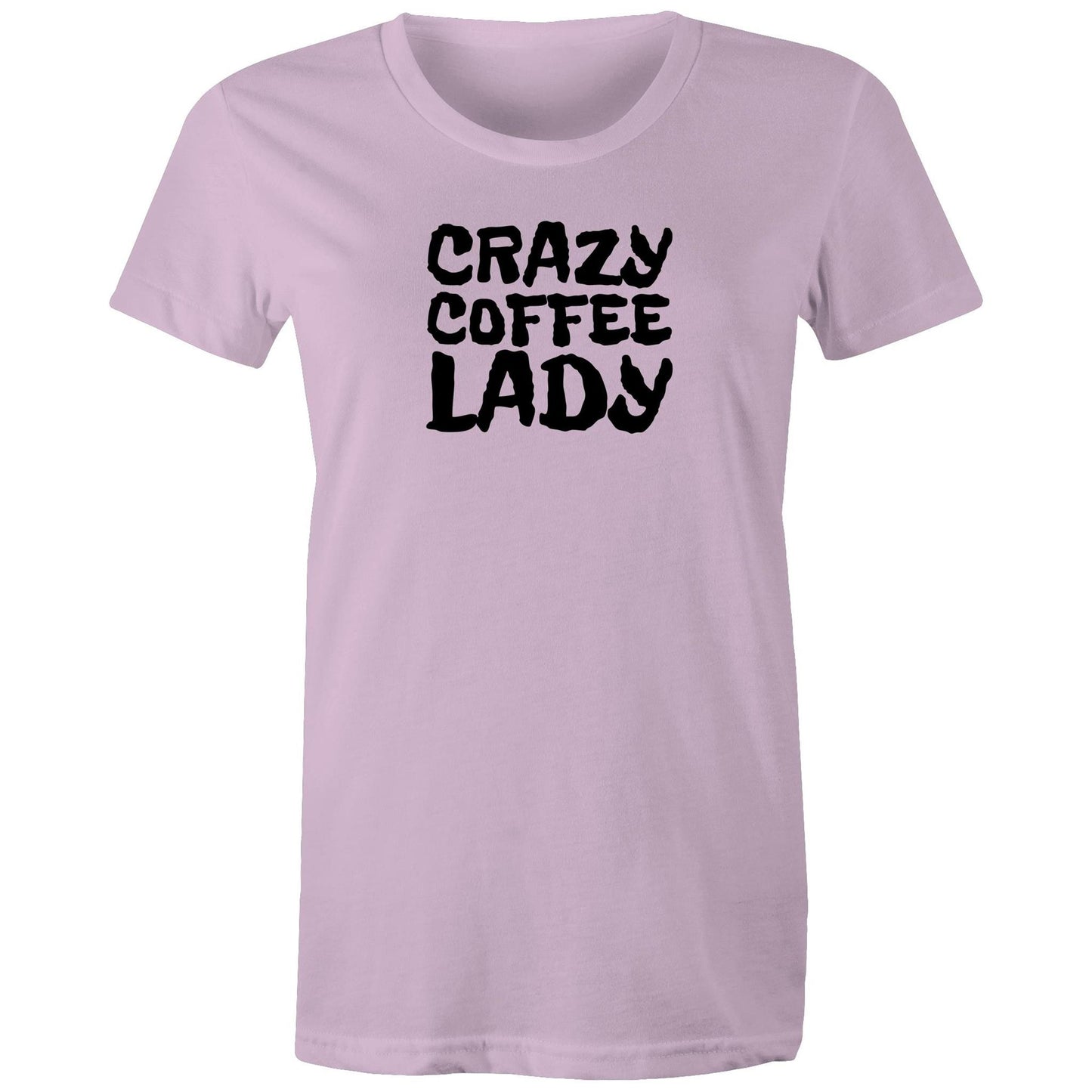 Crazy Coffee Lady Womens TShirt