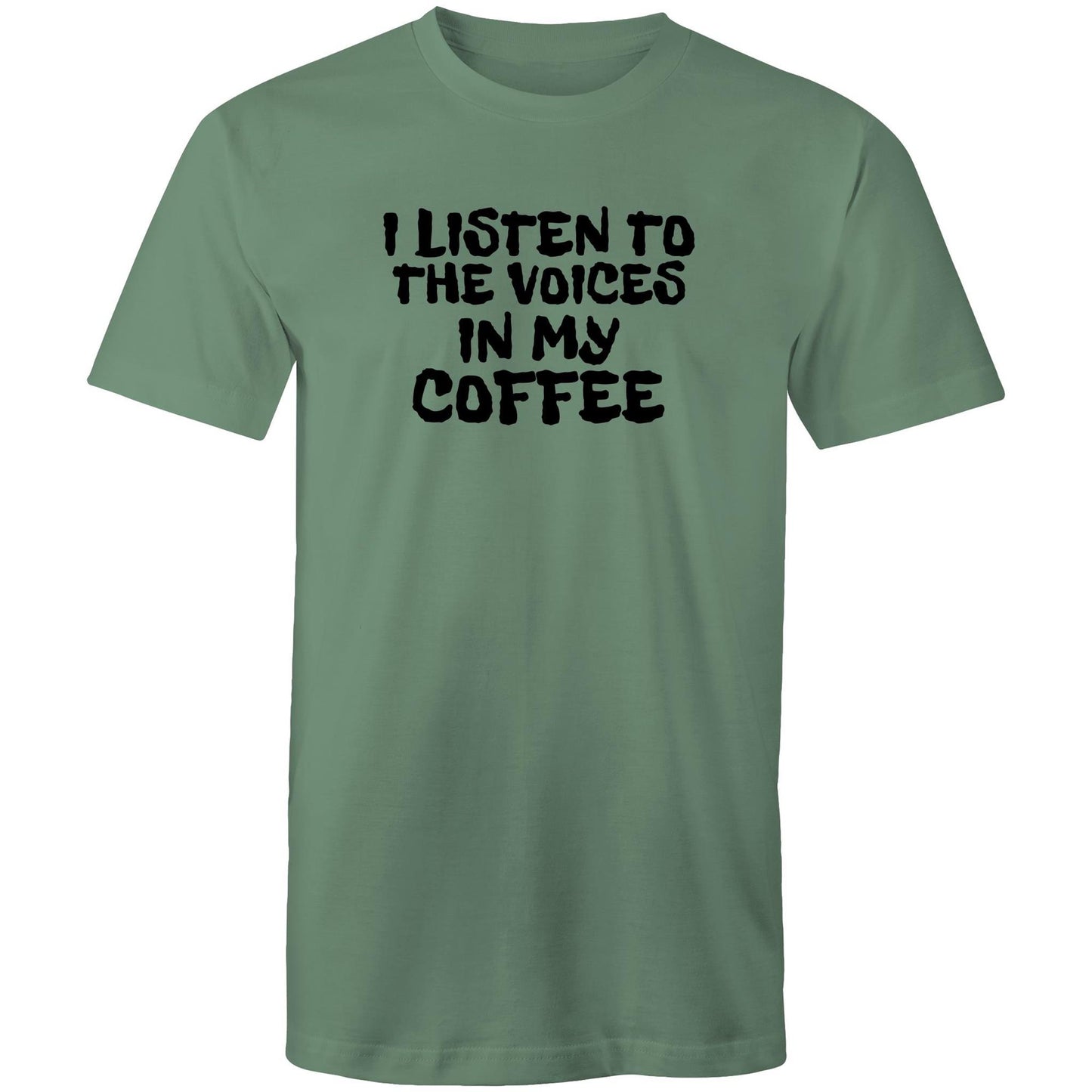 Voices In My Coffee Mens TShirt