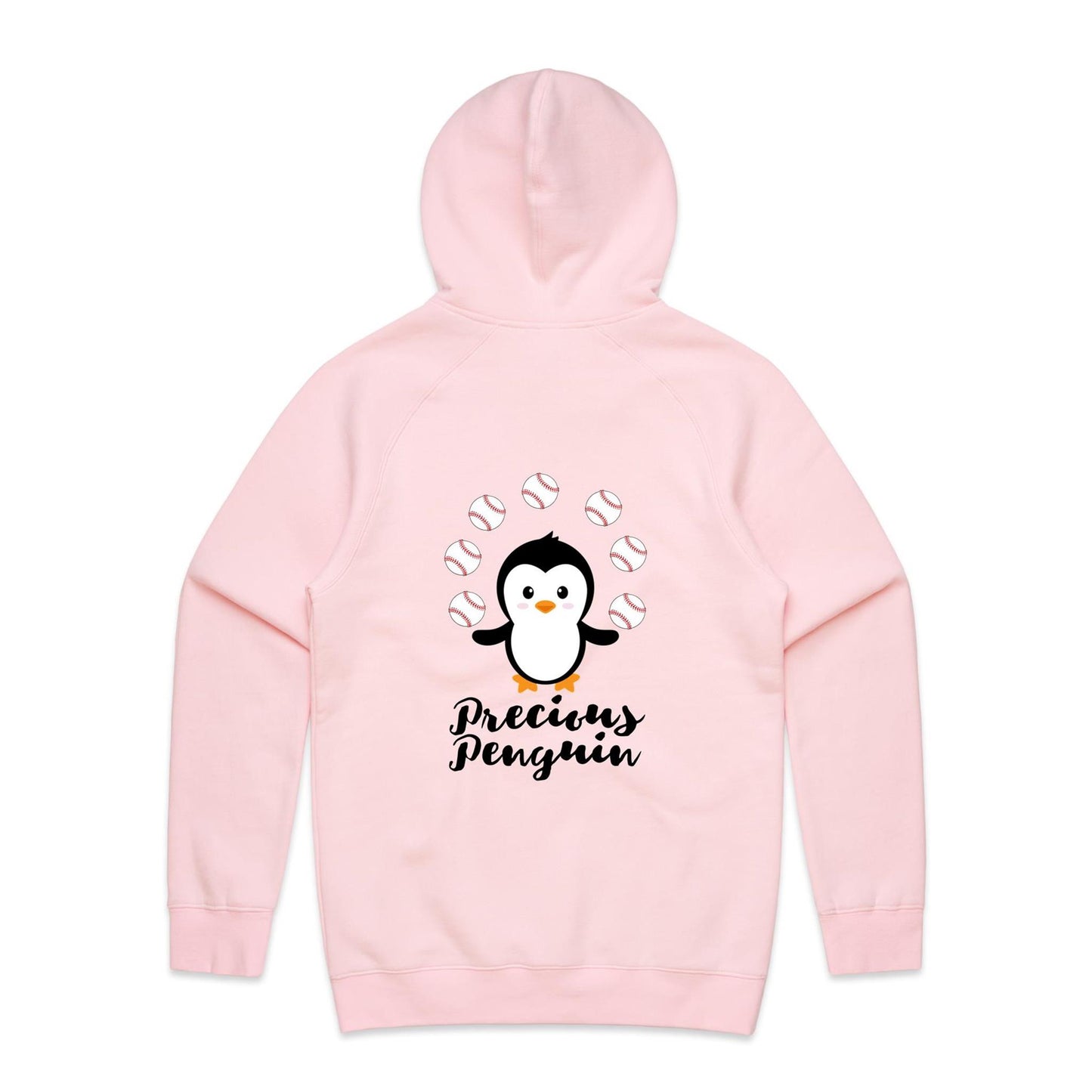 Precious Penguin Baseball Softball Hoody