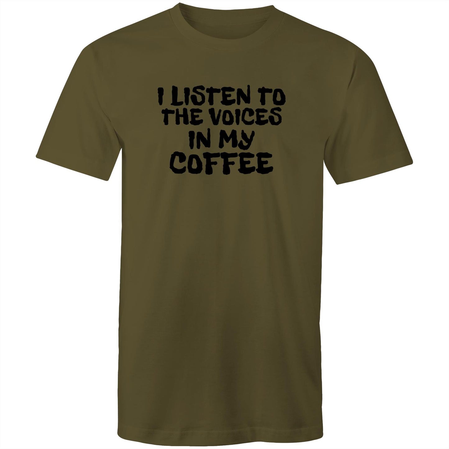 Voices In My Coffee Mens TShirt