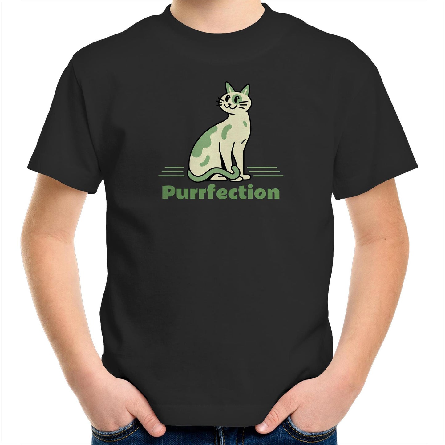 Purrfection Kids Tee