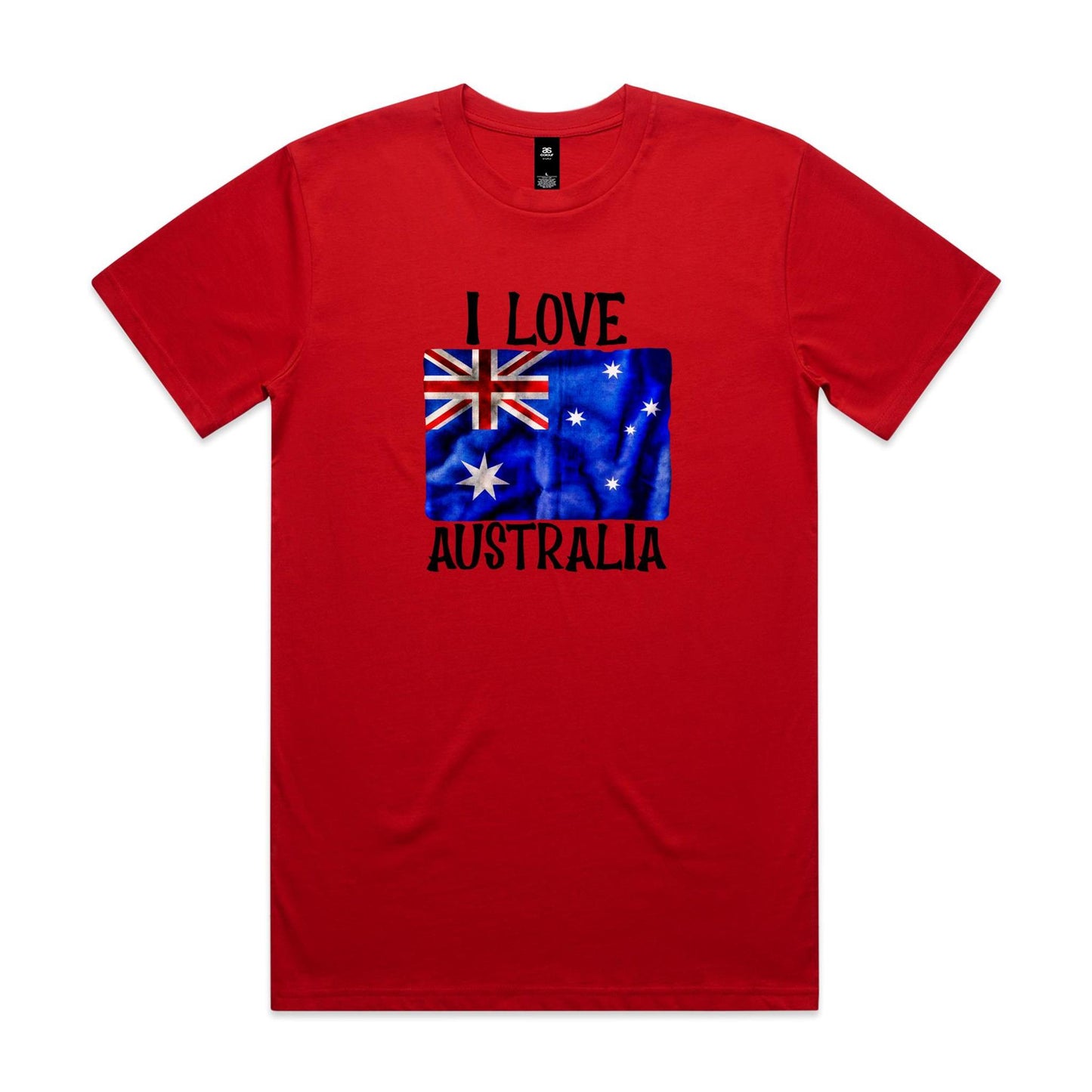 I Love Australia Mens T Shirt