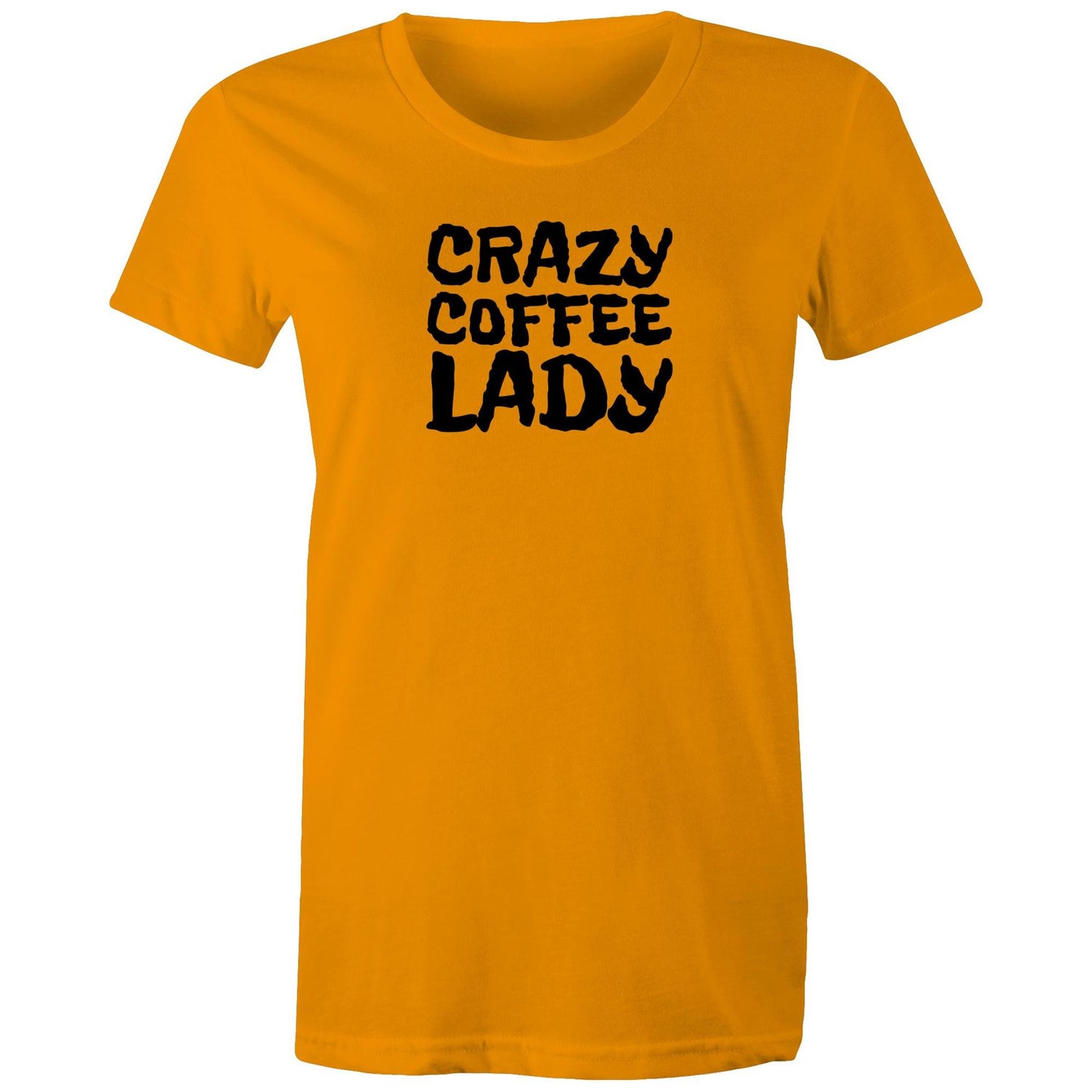 Crazy Coffee Lady Womens TShirt