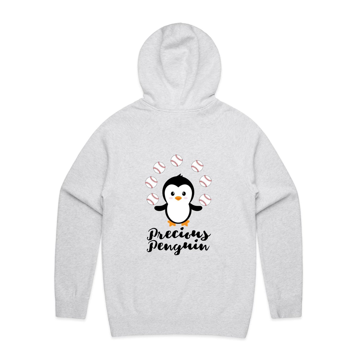 Precious Penguin Baseball Softball Hoody