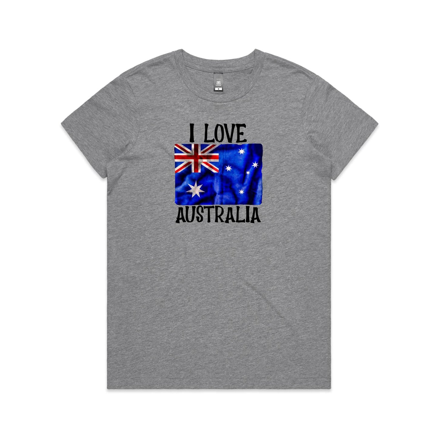 I Love Australia Womens T Shirt