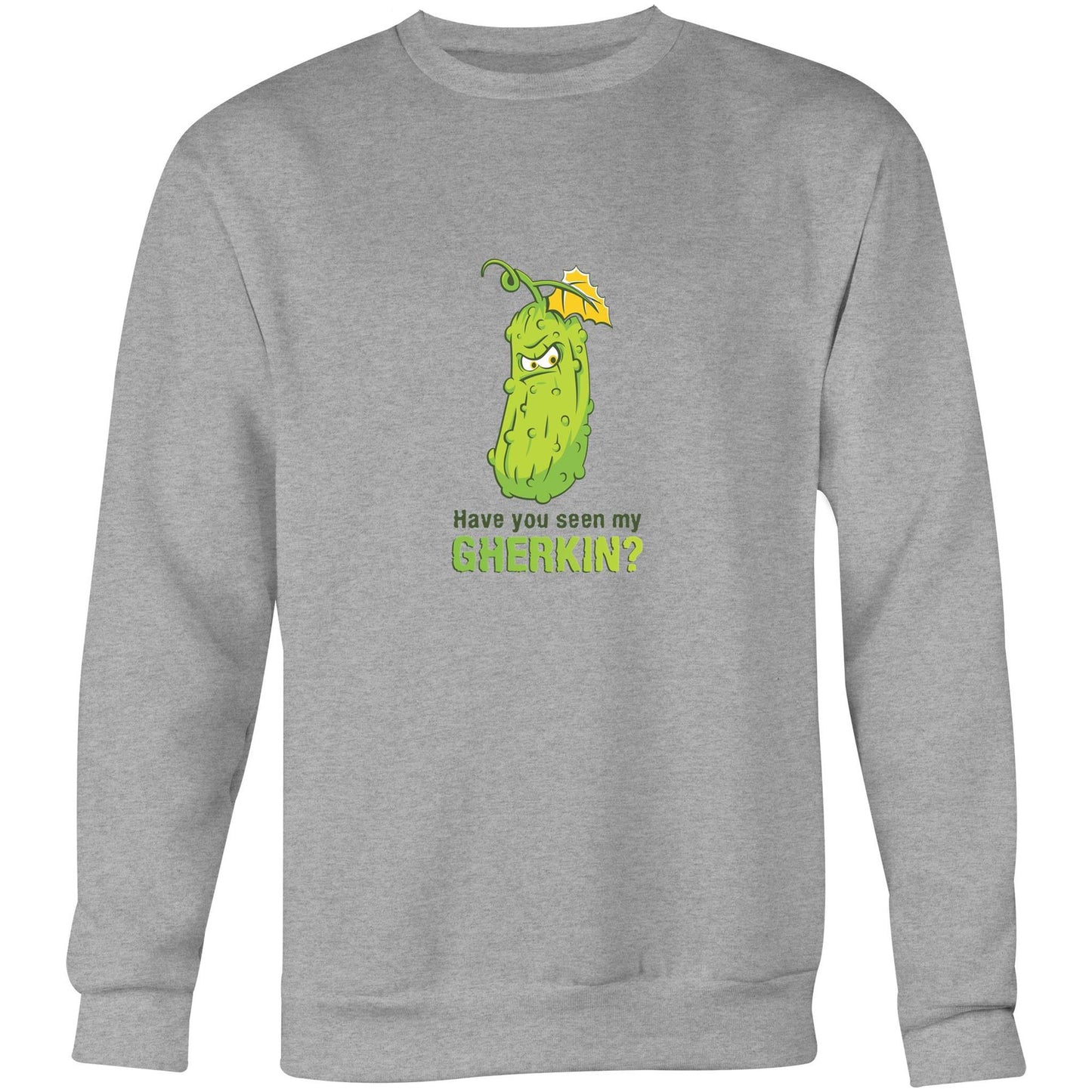 Have You Seen My Gherkin Mens Crew Sweatshirt