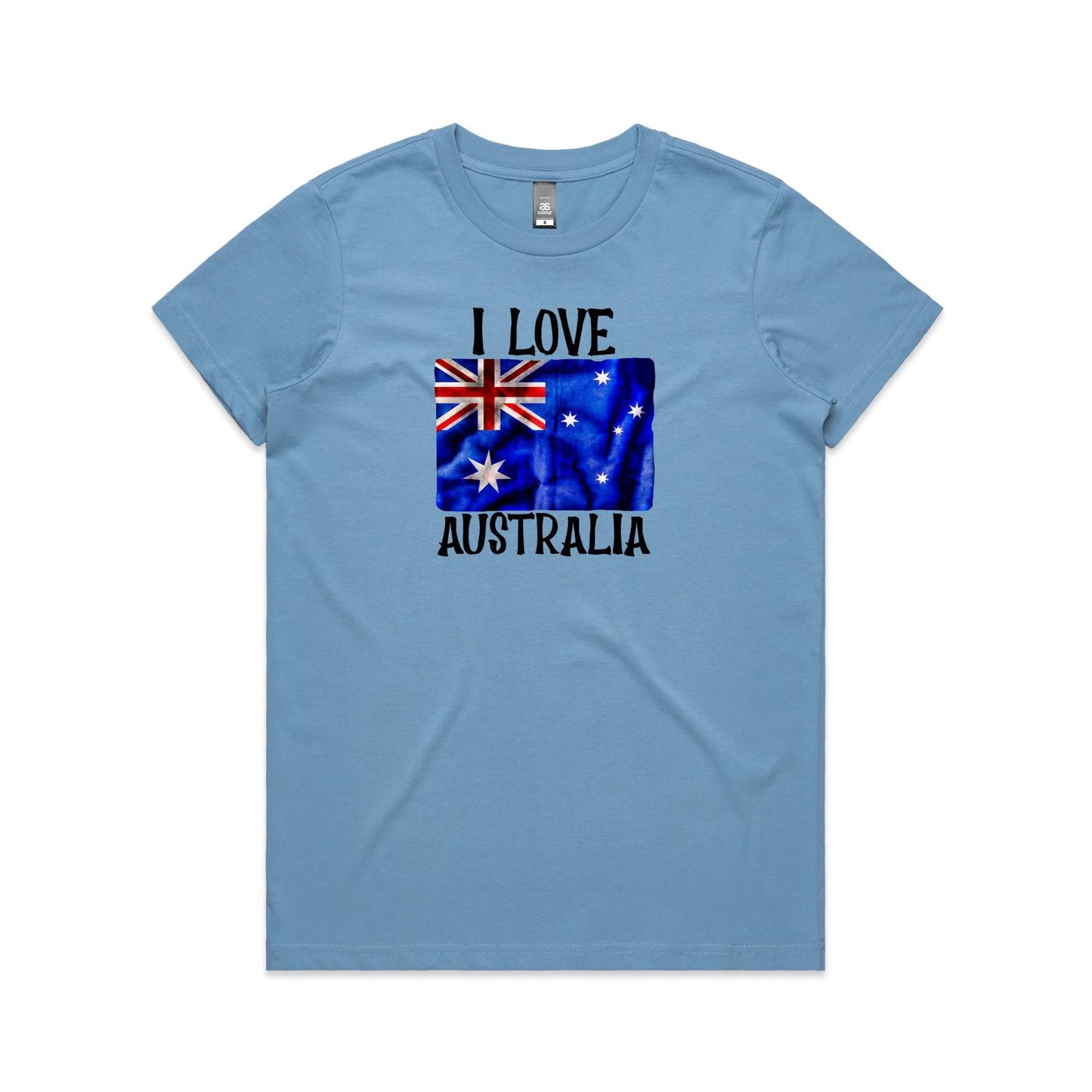 I Love Australia Womens T Shirt