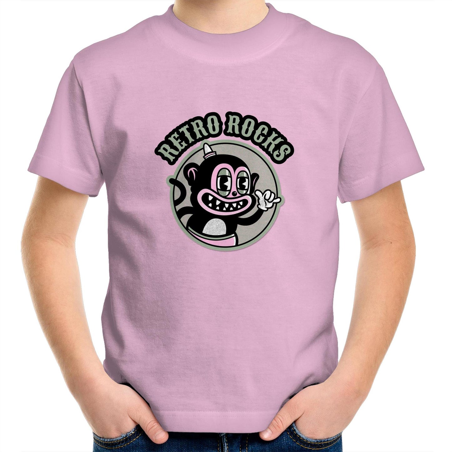 Retro Rocks Kids Tee