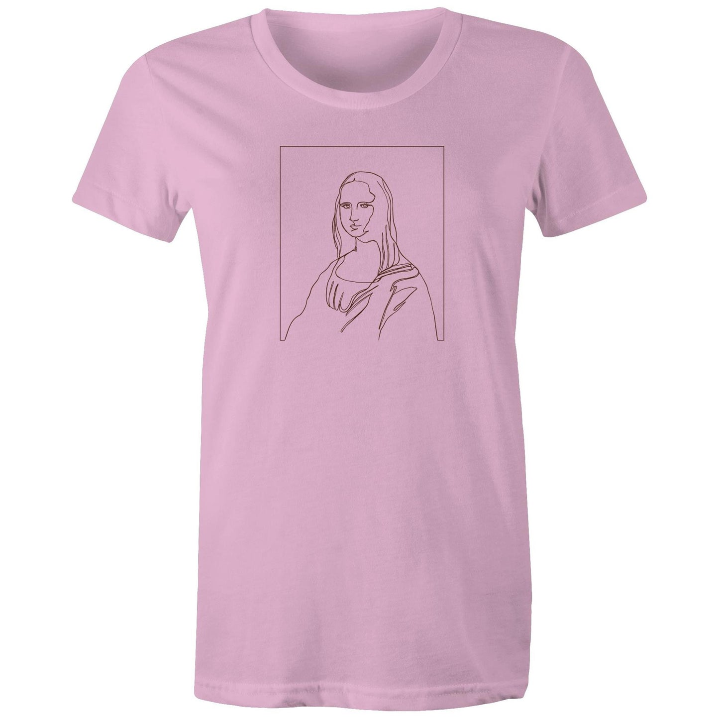 Mona Lisa Womens TShirt