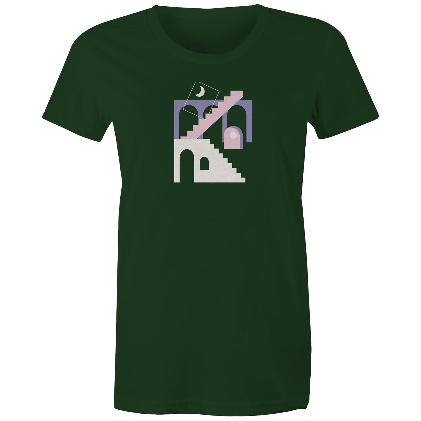 Greek Staircase Womens TShirt