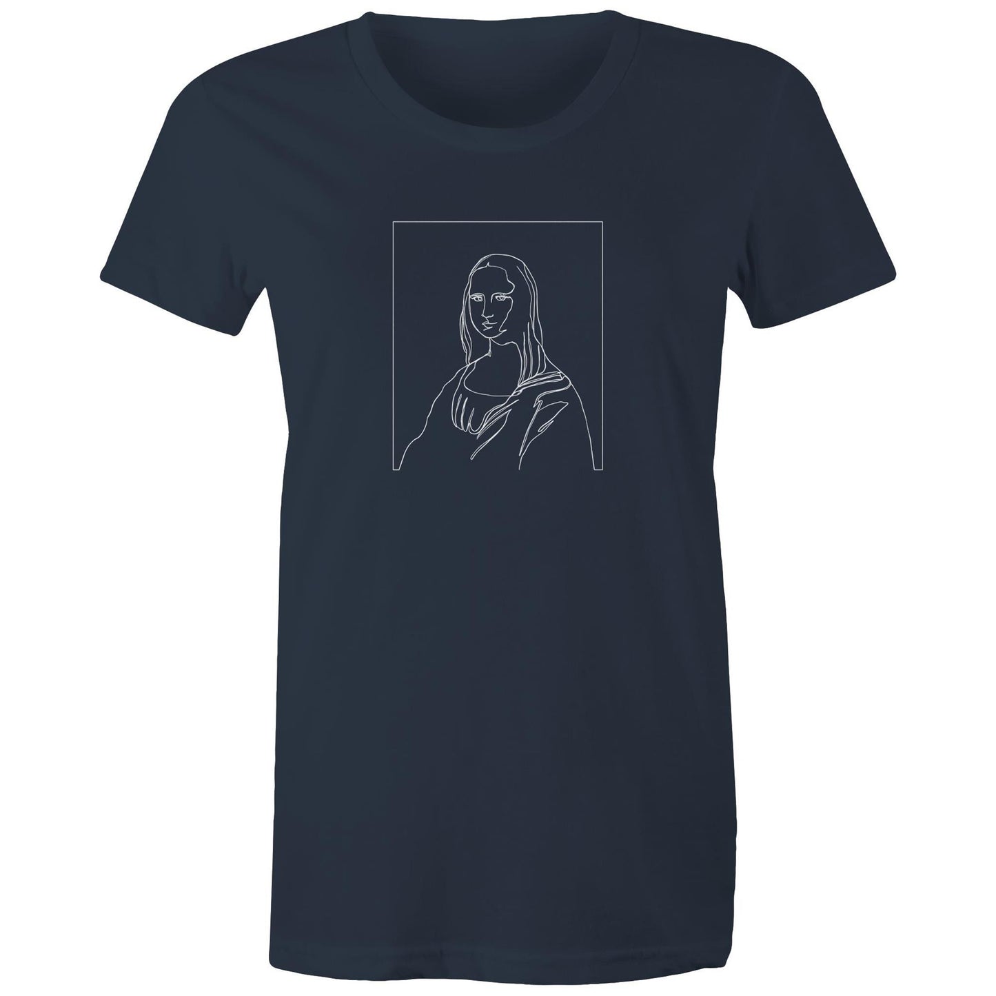 Mona Lisa Womens TShirt