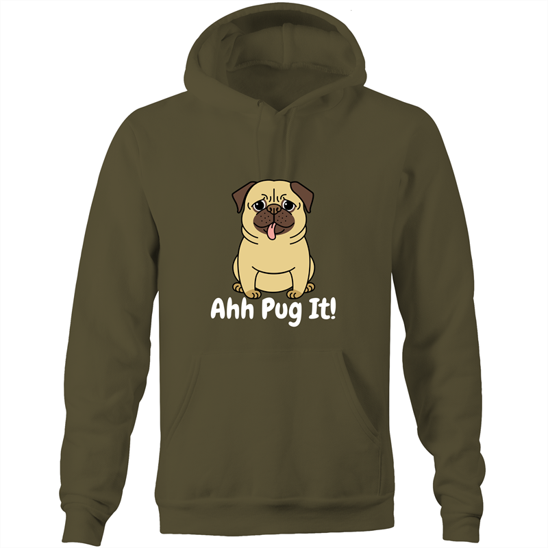 Ahh Pug It! Womens Hoodie