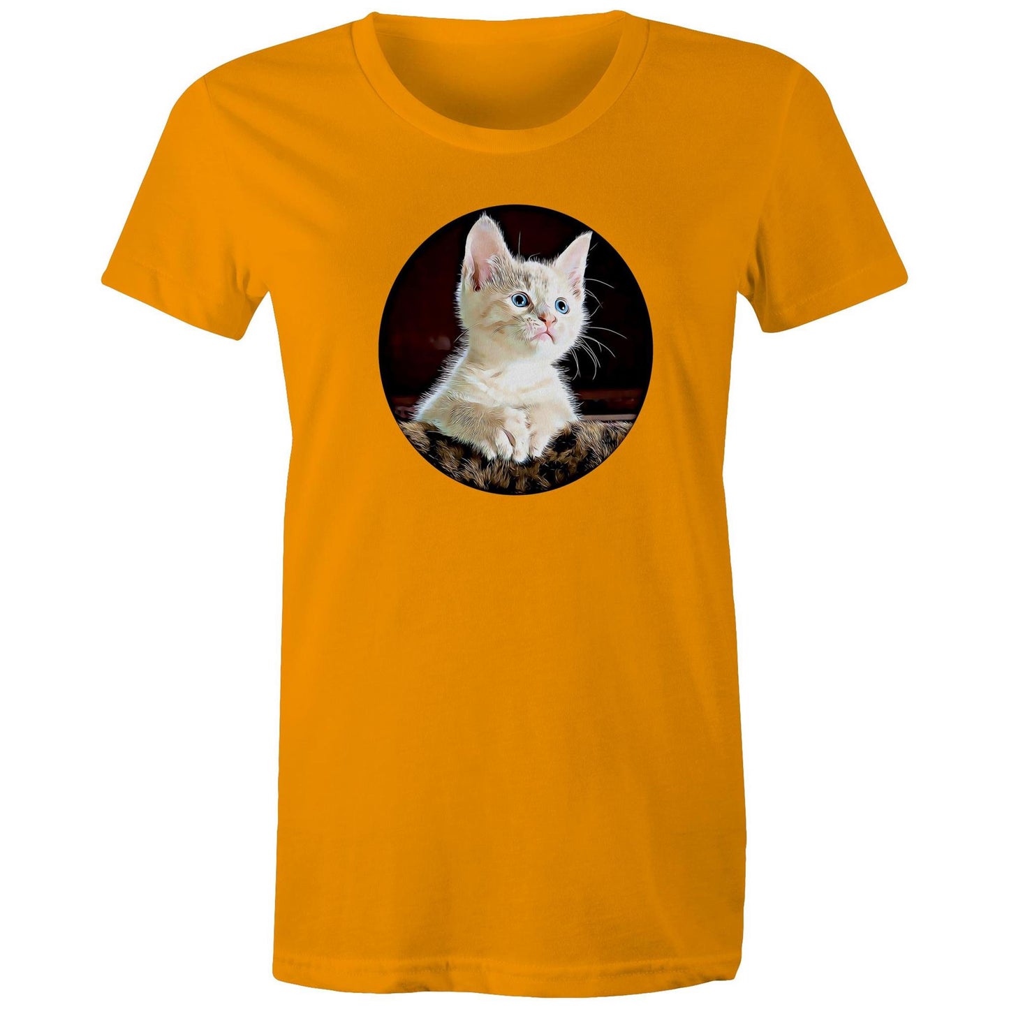 Cute Kitty Womens TShirt