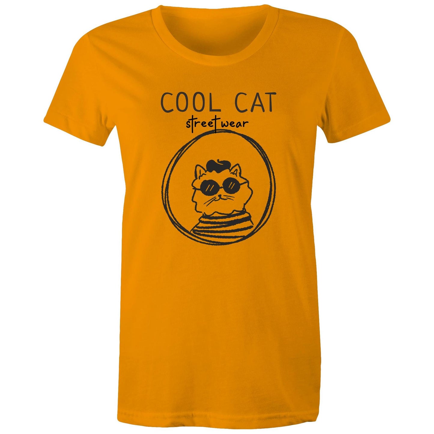 Cool Cat Street Wear Womens TShirt