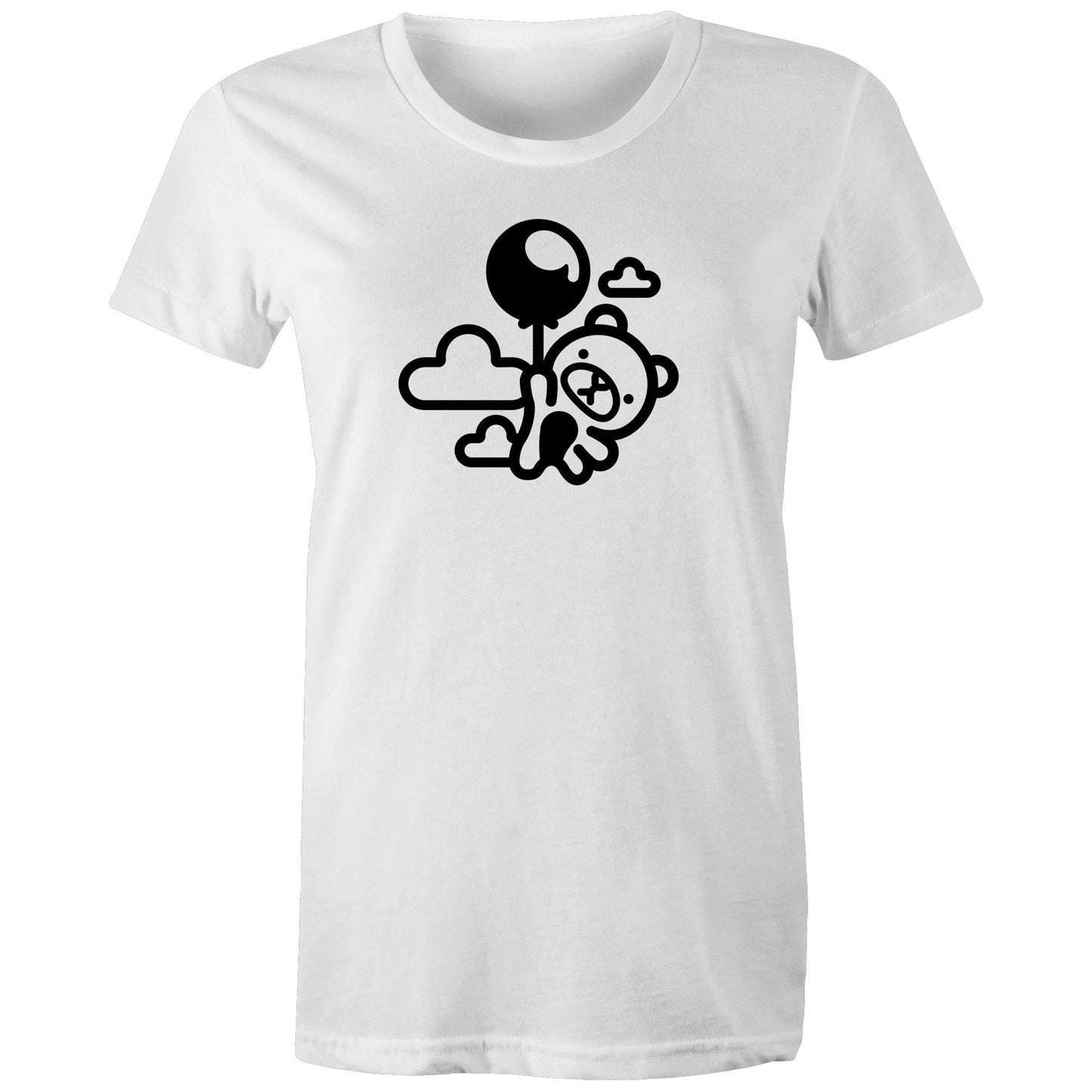 Floating Teddy Womens TShirt