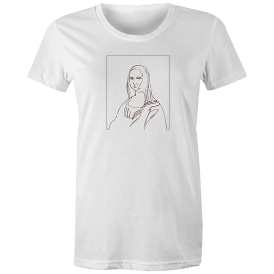Mona Lisa Womens TShirt