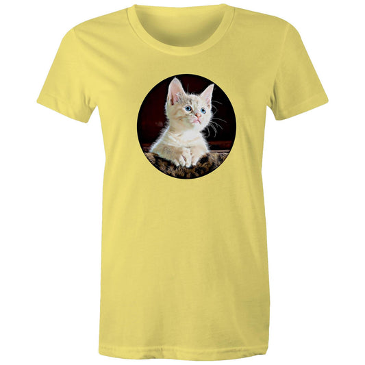 Cute Kitty Womens TShirt
