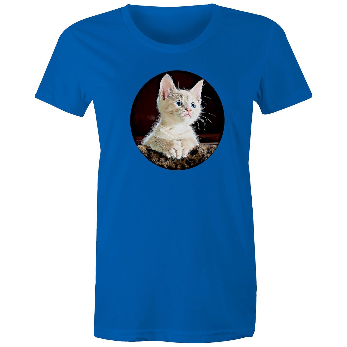 Cute Kitty Womens TShirt