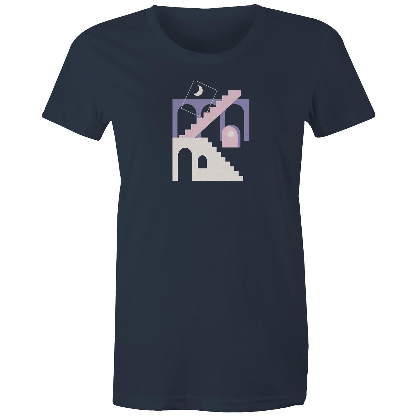 Greek Staircase Womens TShirt