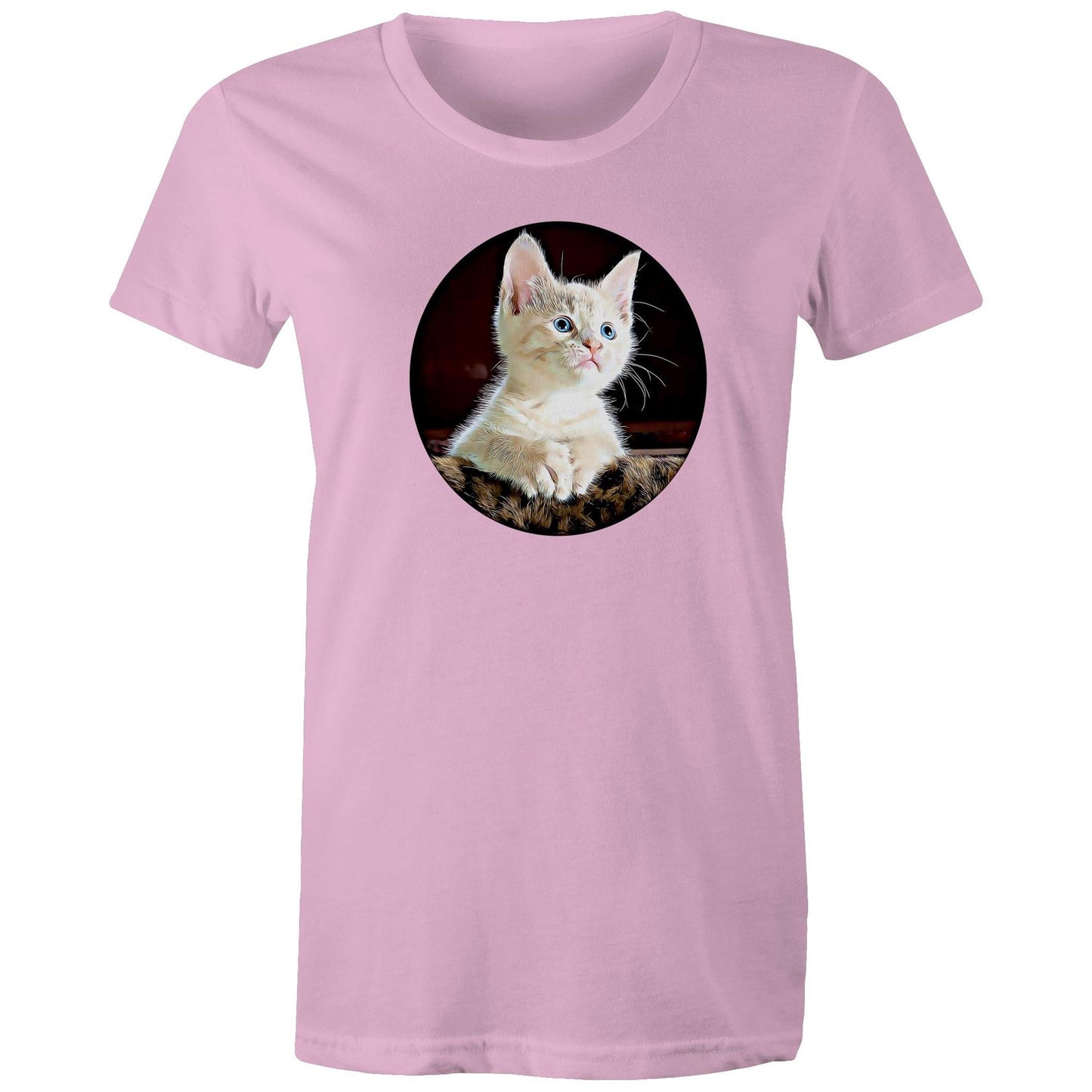 Cute Kitty Womens TShirt