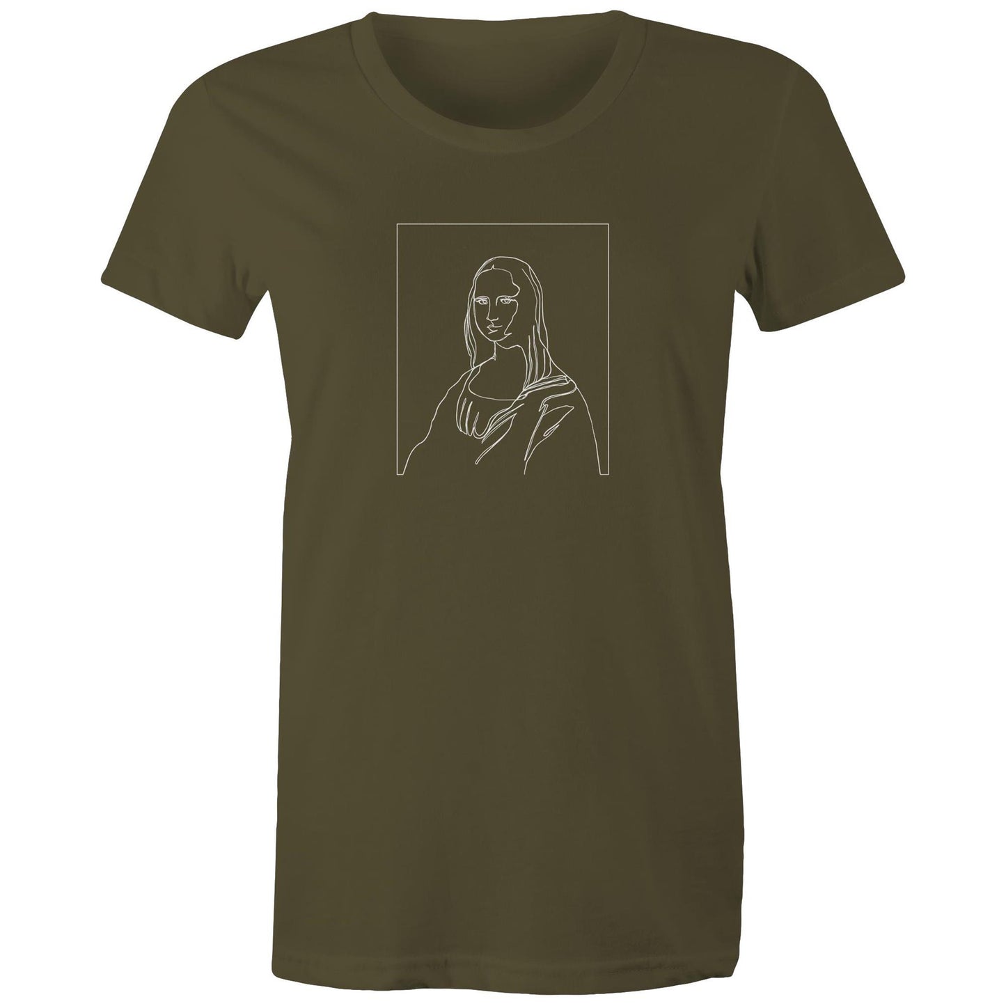 Mona Lisa Womens TShirt